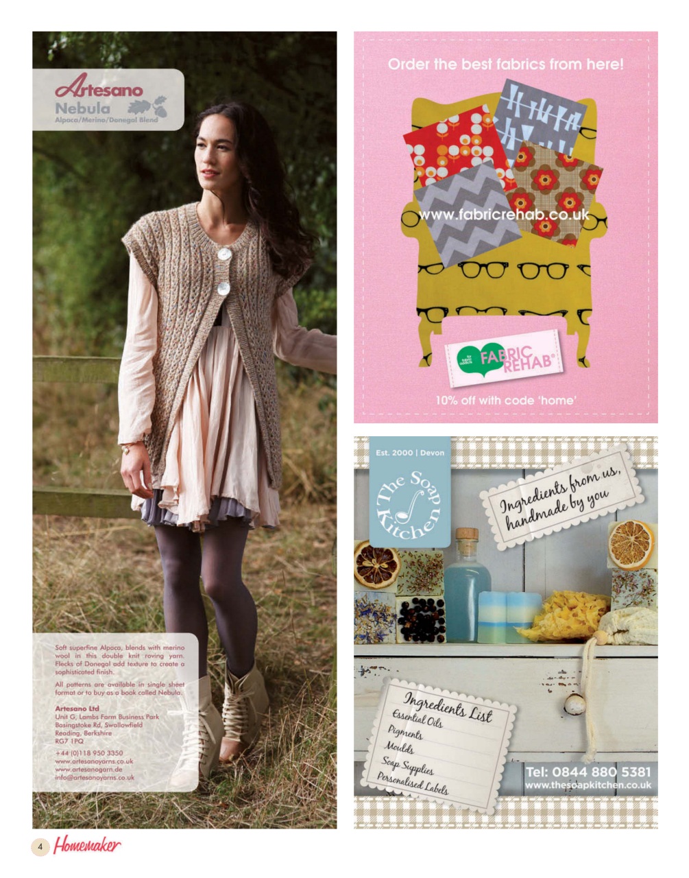 Homemaker Preview Pages