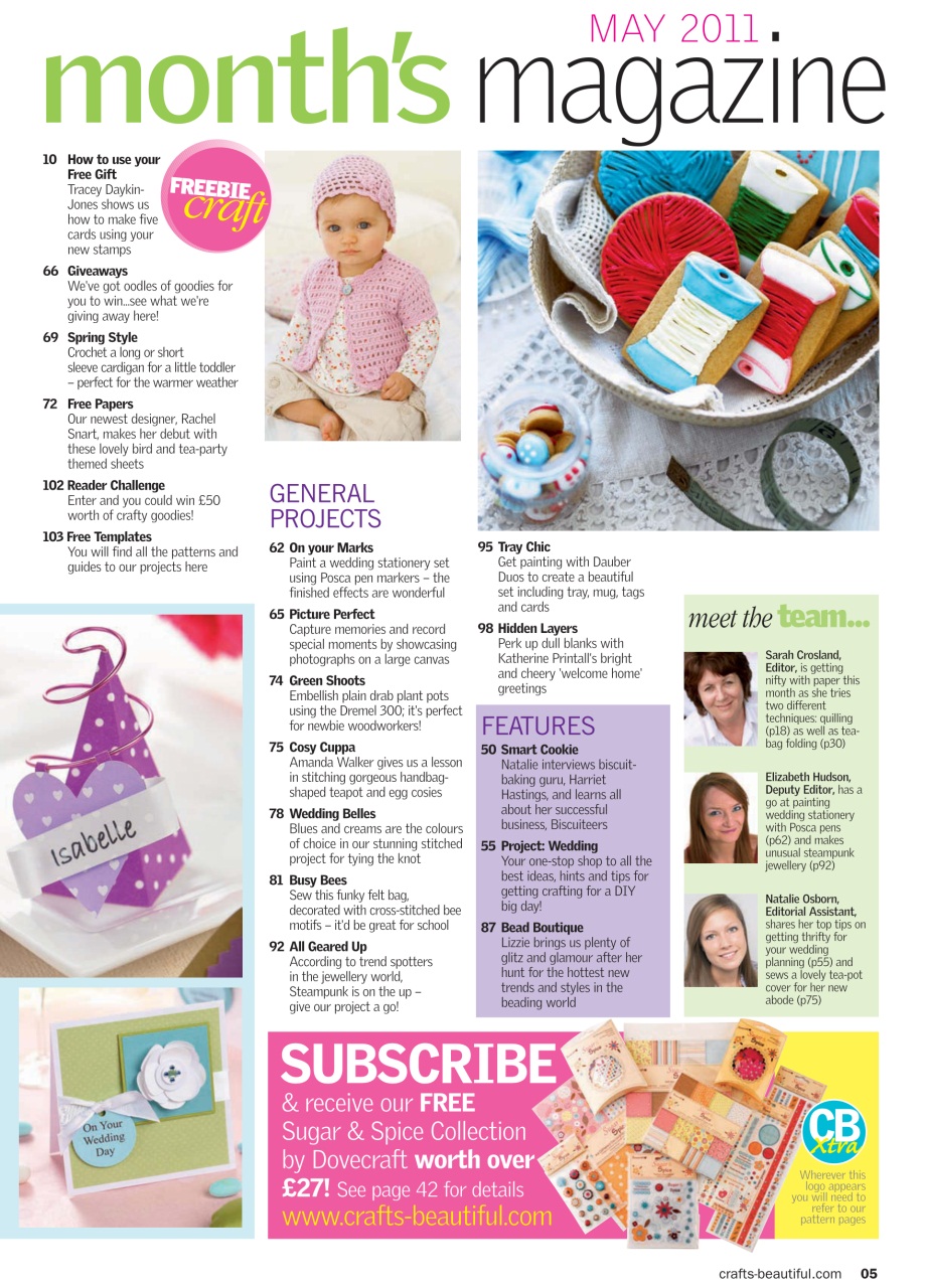 Crafts Beautiful Preview Pages