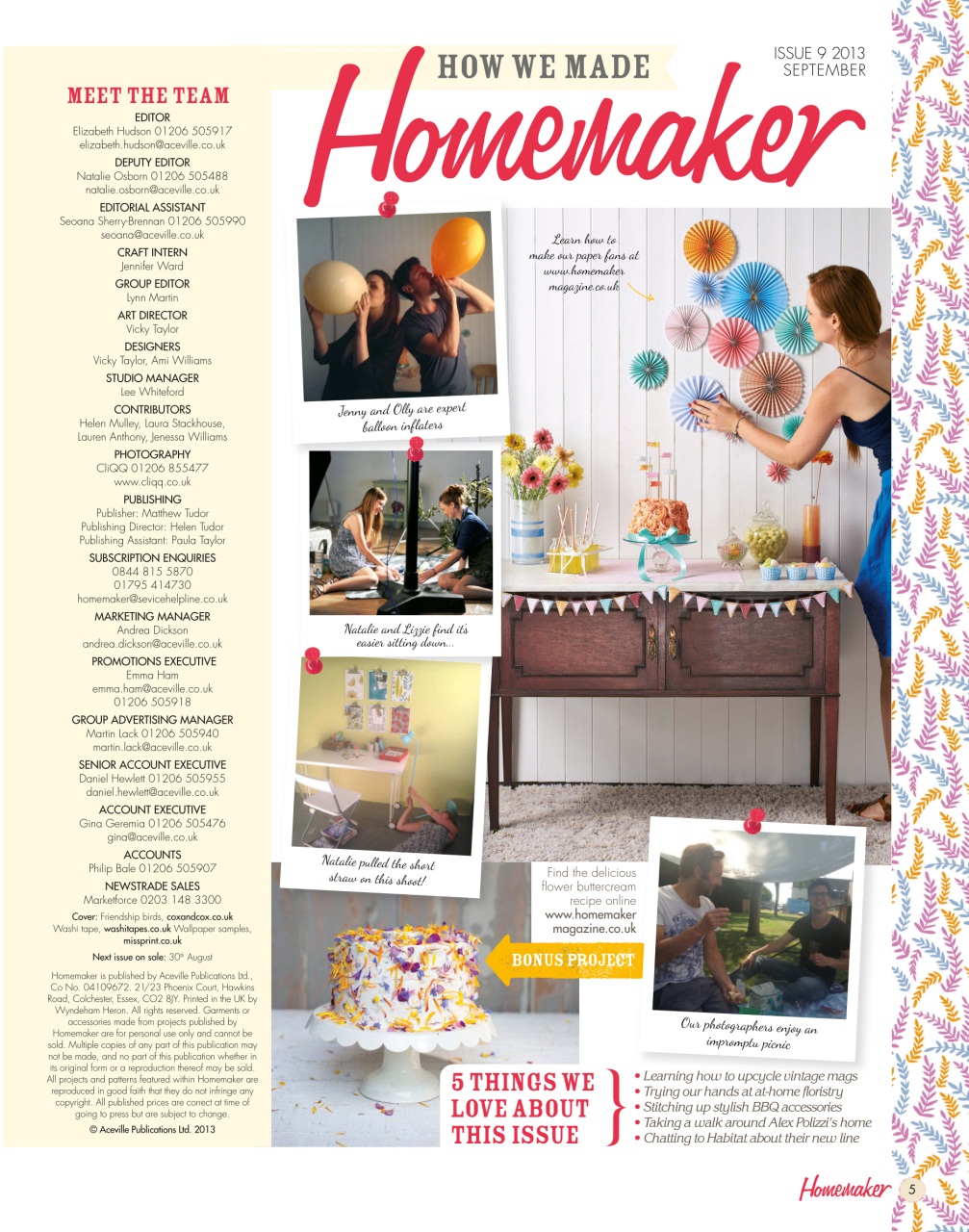 Homemaker Preview Pages