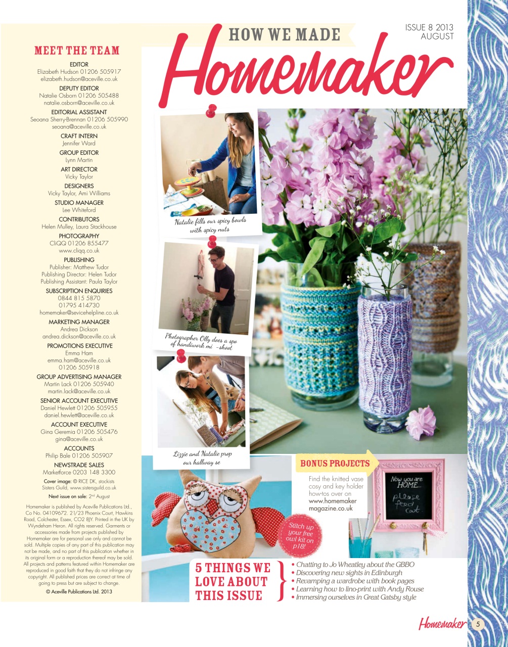 Homemaker Preview Pages