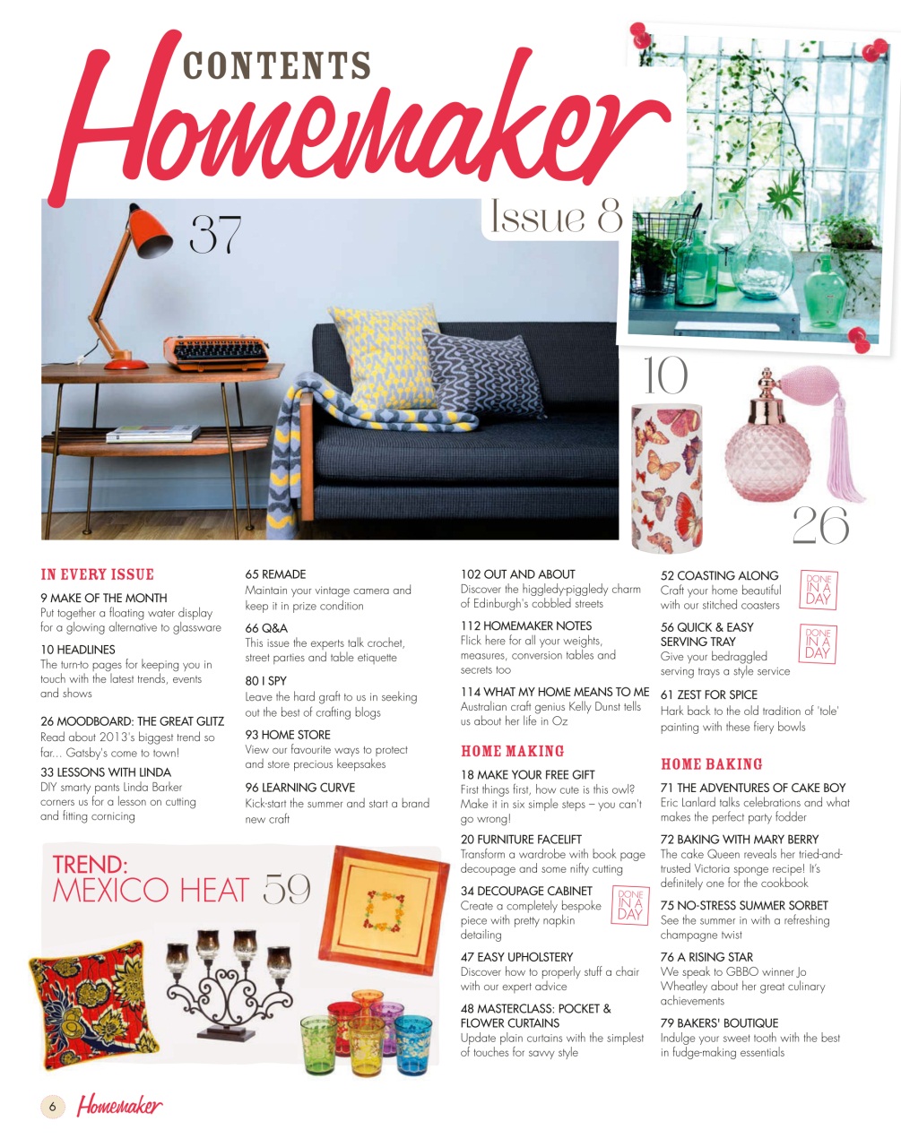 Homemaker Preview Pages