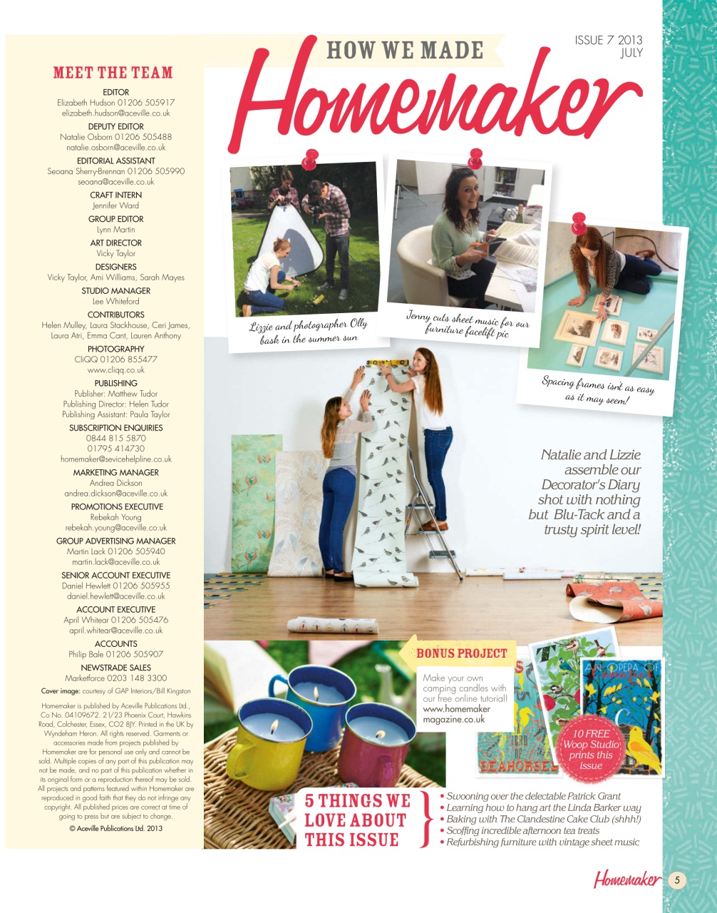 Homemaker Preview Pages