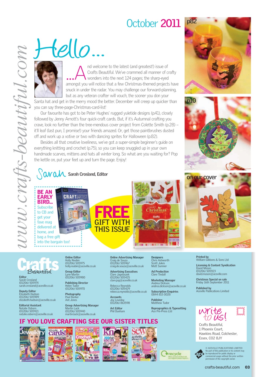 Crafts Beautiful Preview Pages