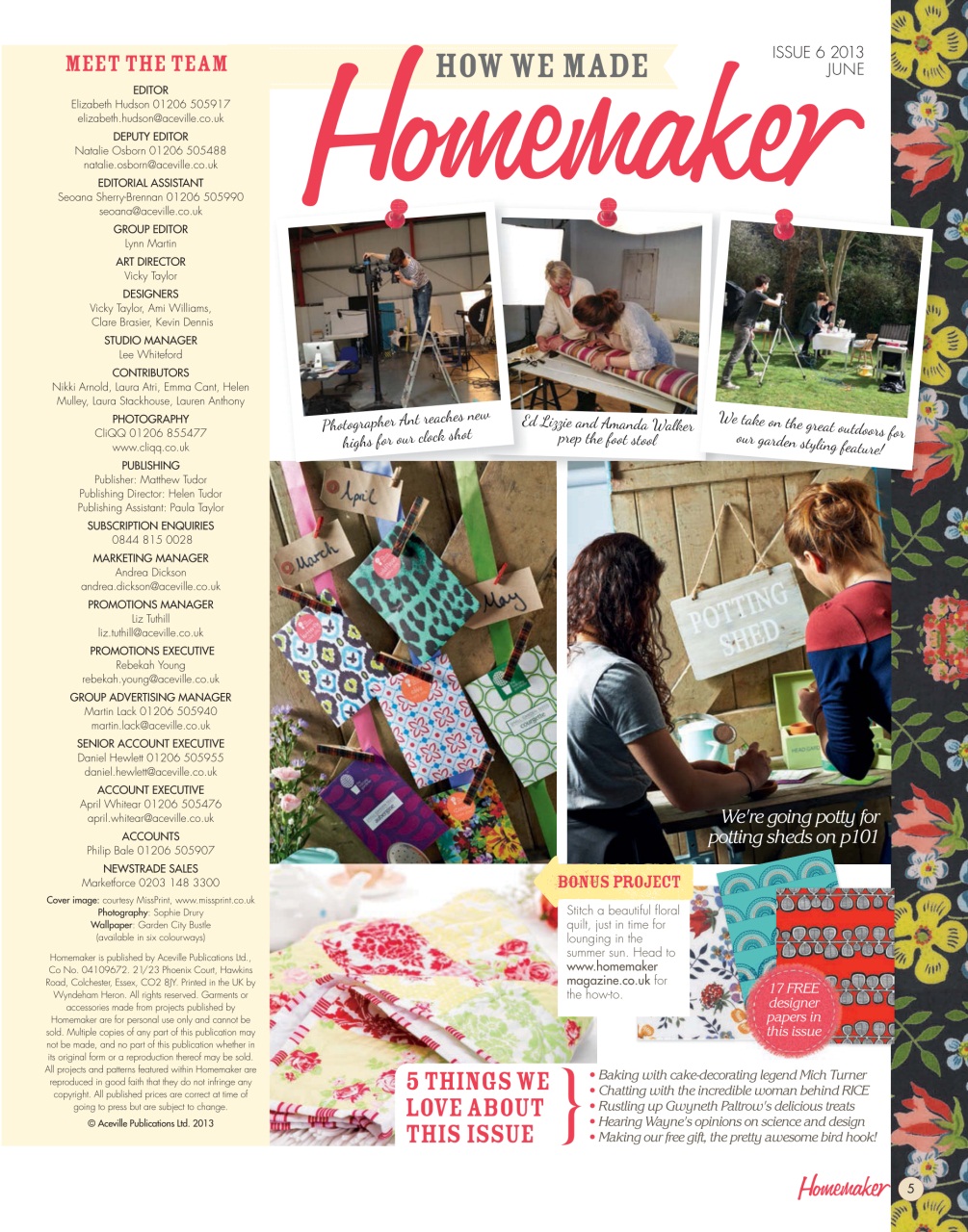 Homemaker Preview Pages