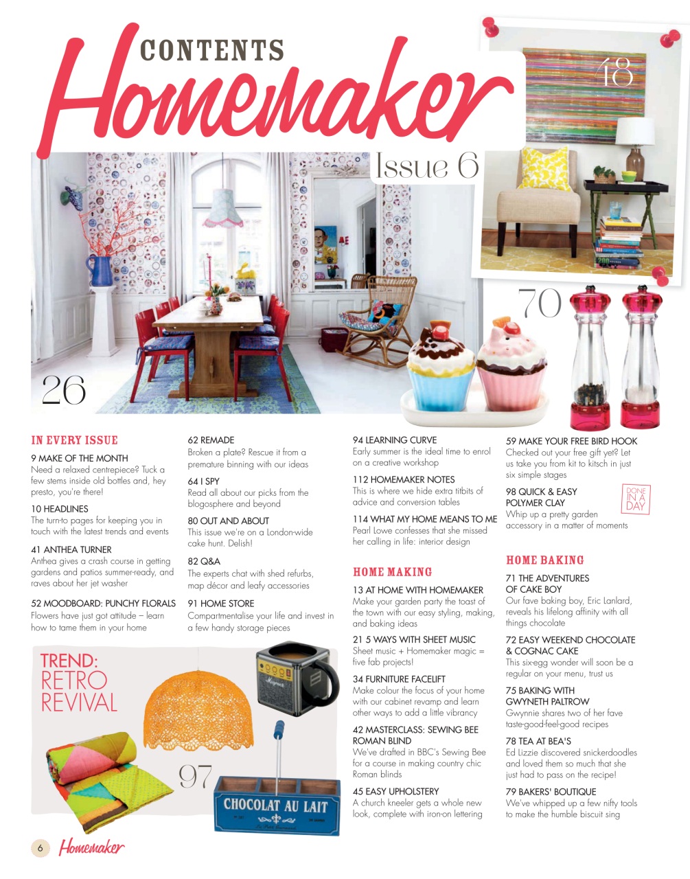 Homemaker Preview Pages