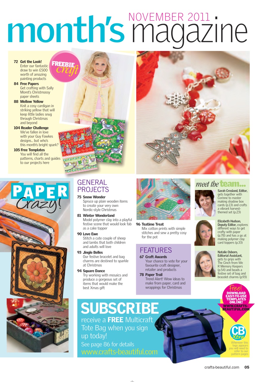 Crafts Beautiful Preview Pages