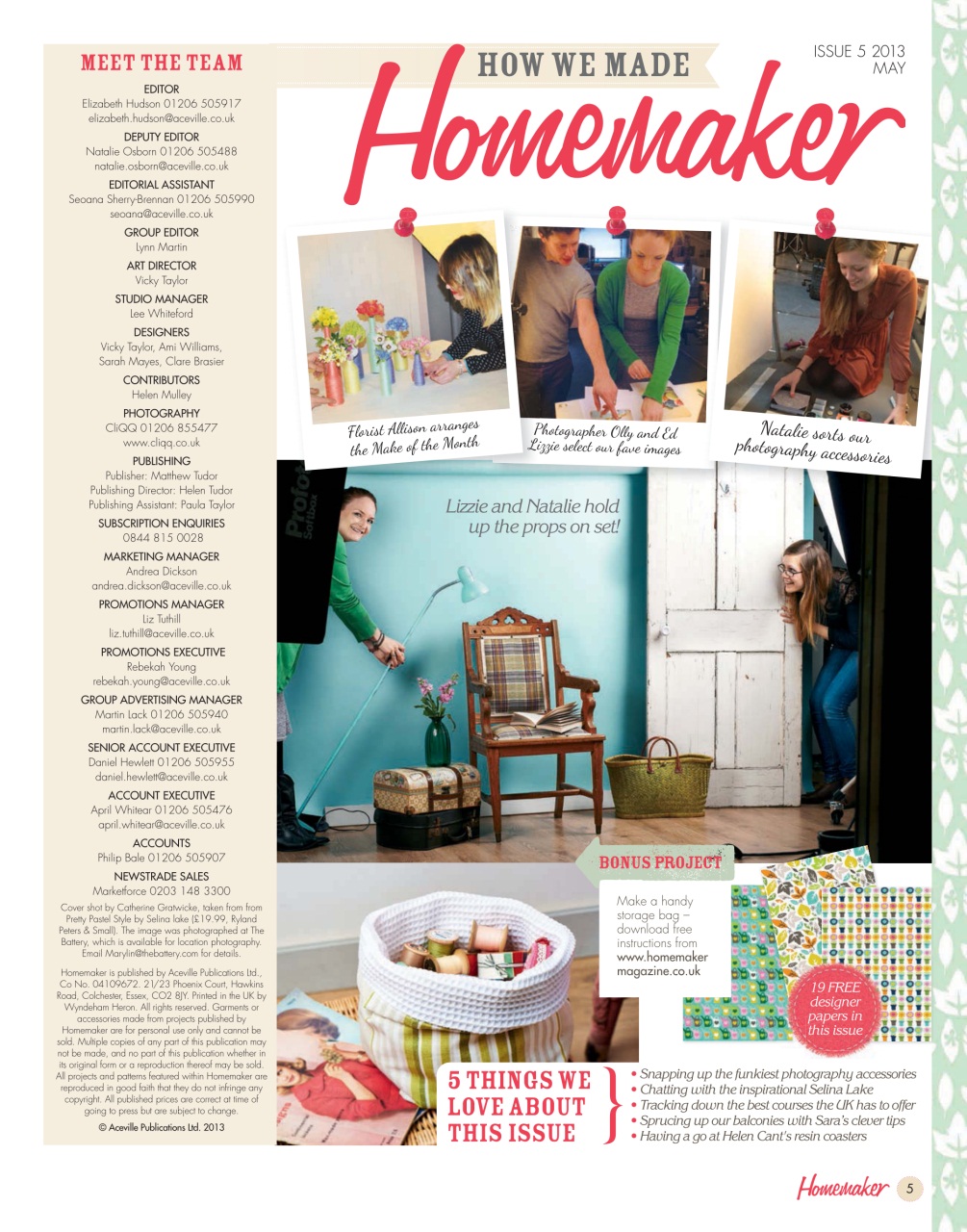 Homemaker Preview Pages