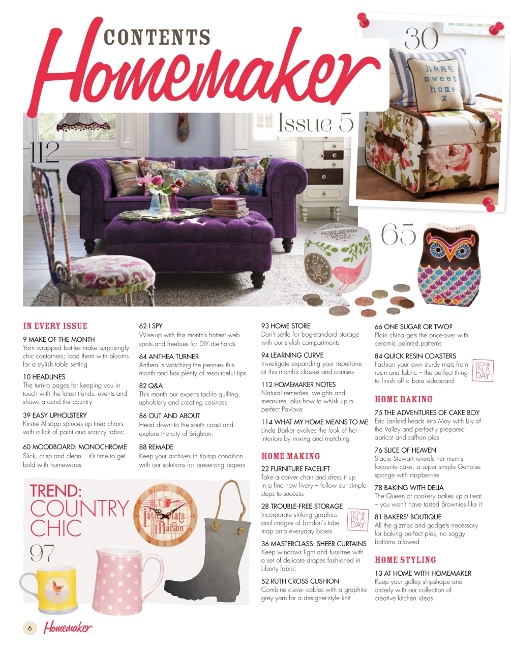 Homemaker Preview Pages