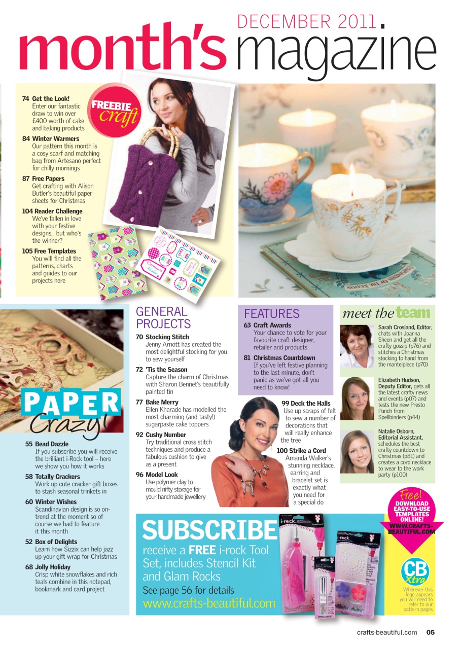 Crafts Beautiful Preview Pages