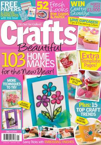 Crafts Beautiful issue January 2012