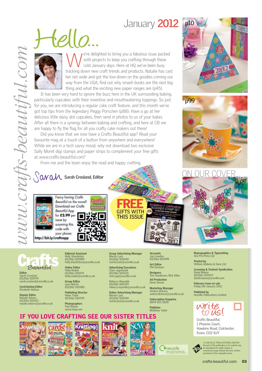 Crafts Beautiful Preview Pages