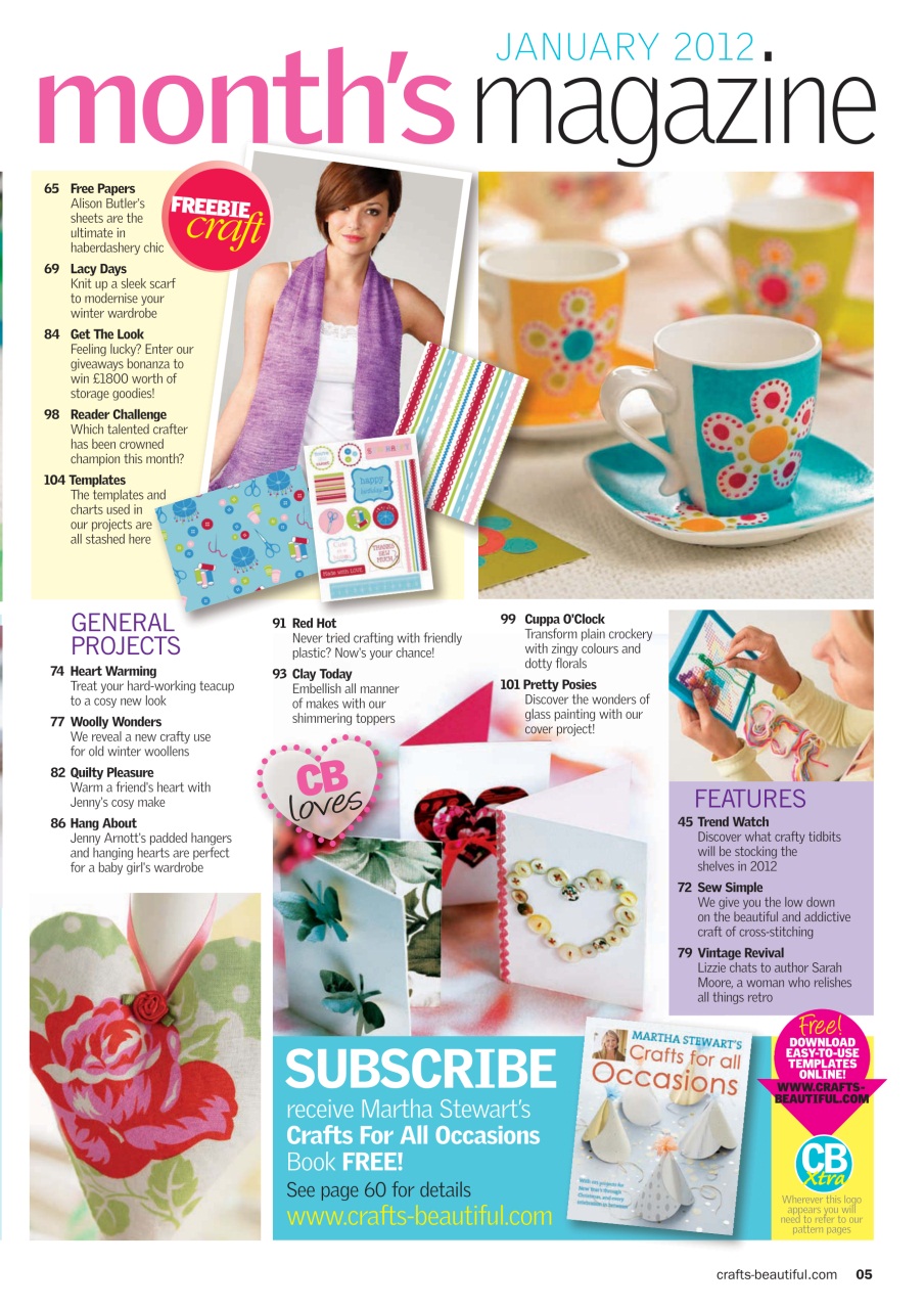 Crafts Beautiful Preview Pages