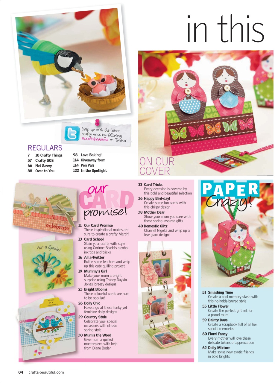 Crafts Beautiful Preview Pages