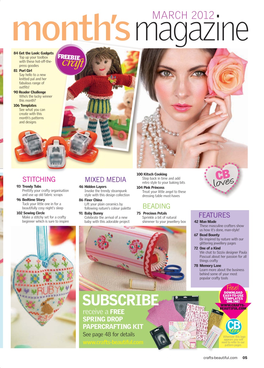 Crafts Beautiful Preview Pages