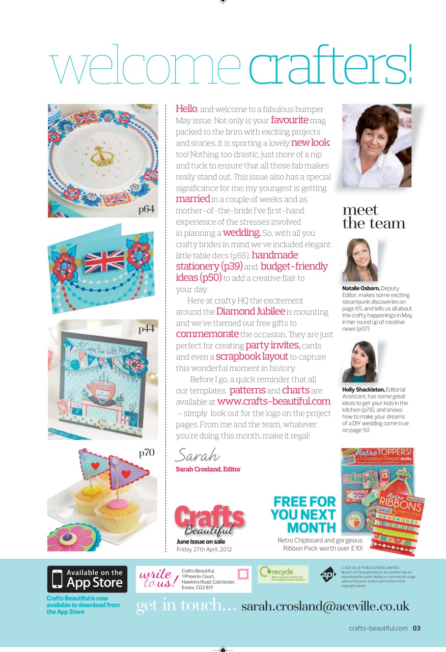 Crafts Beautiful Preview Pages