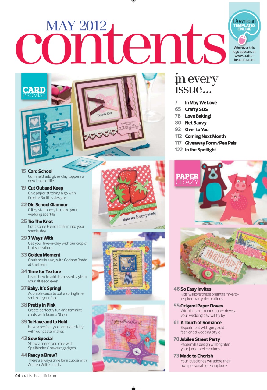 Crafts Beautiful Preview Pages