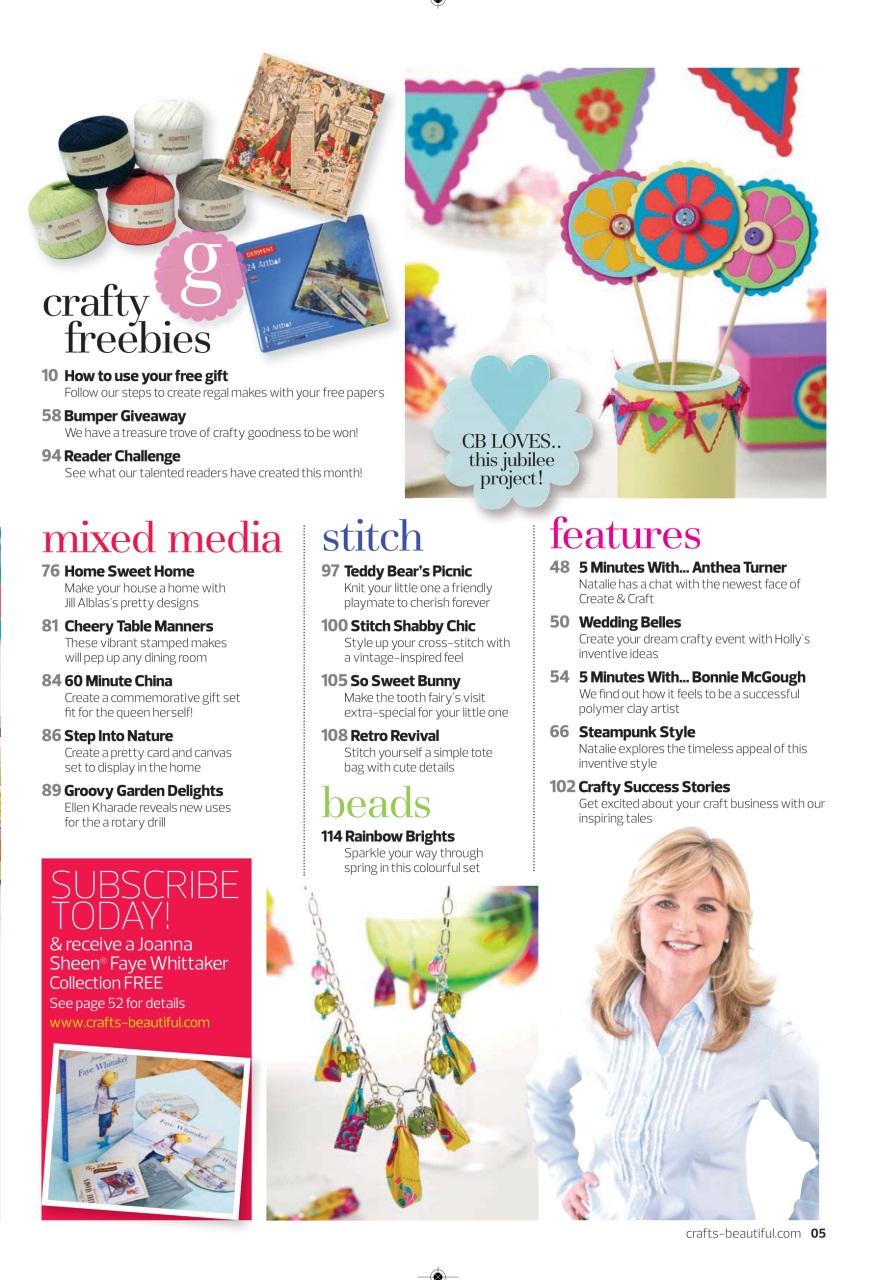 Crafts Beautiful Preview Pages