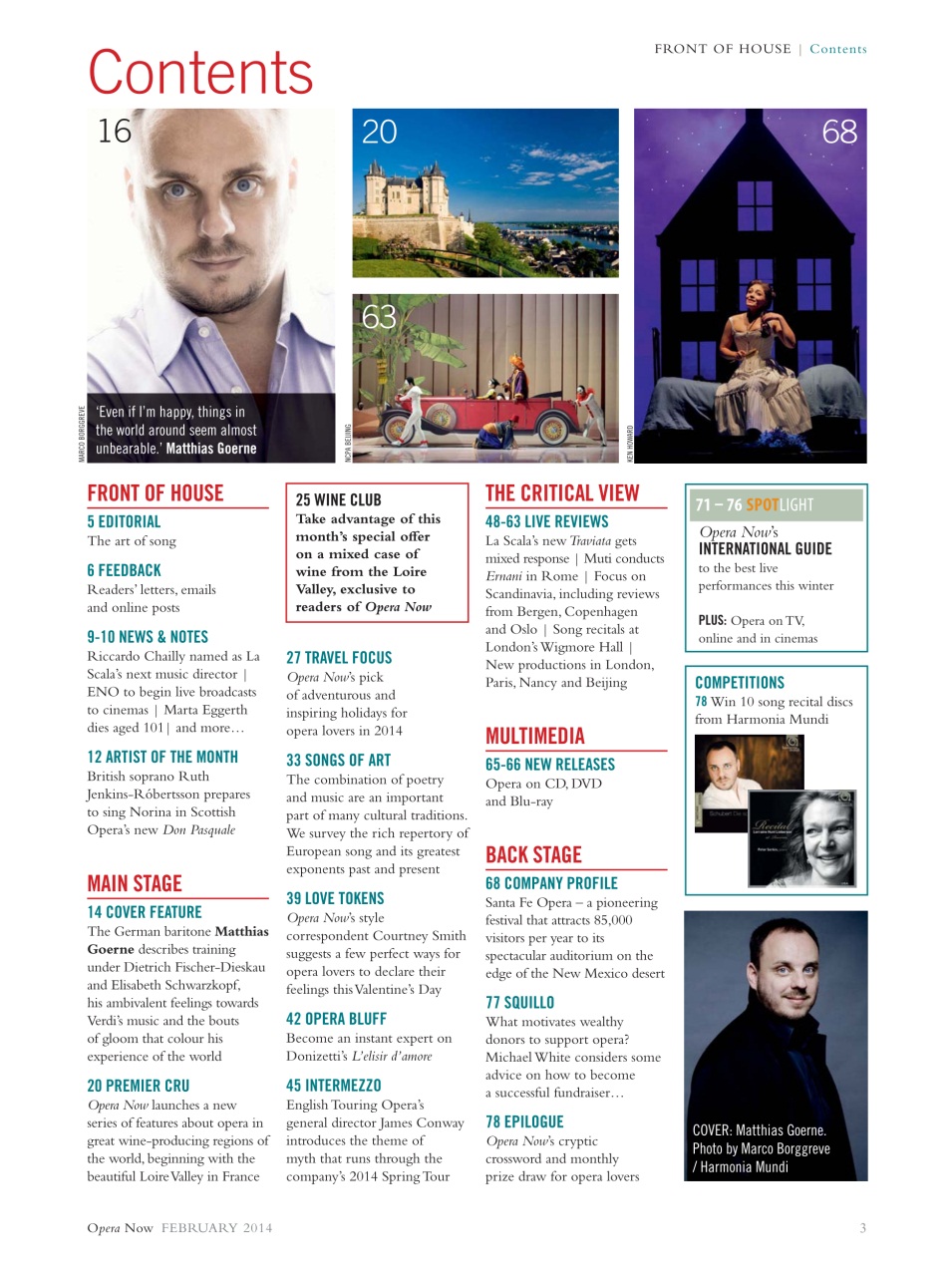 Opera Now Preview Pages