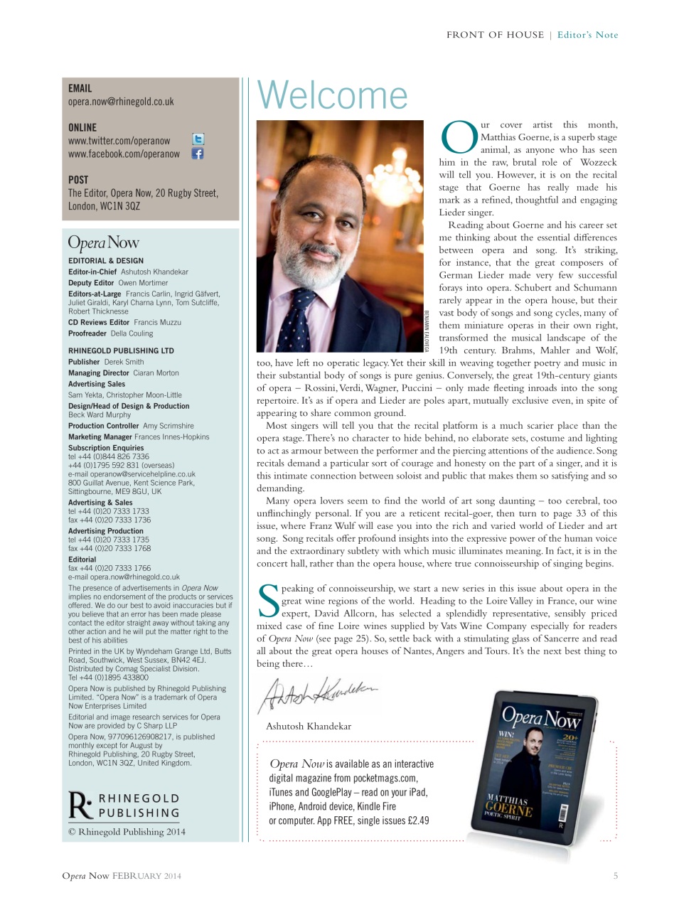 Opera Now Preview Pages