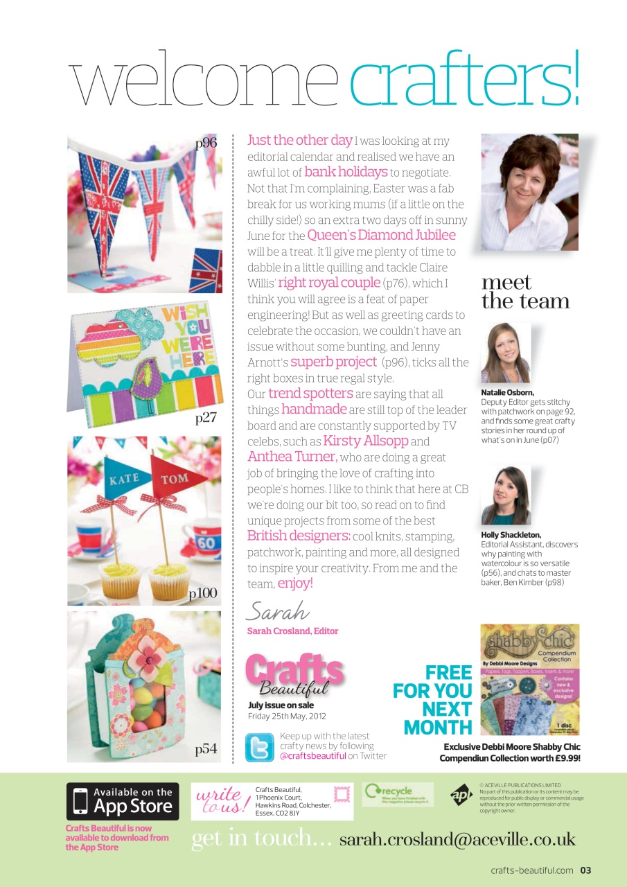 Crafts Beautiful Preview Pages