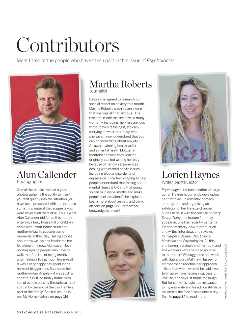 Psychologies Preview Pages