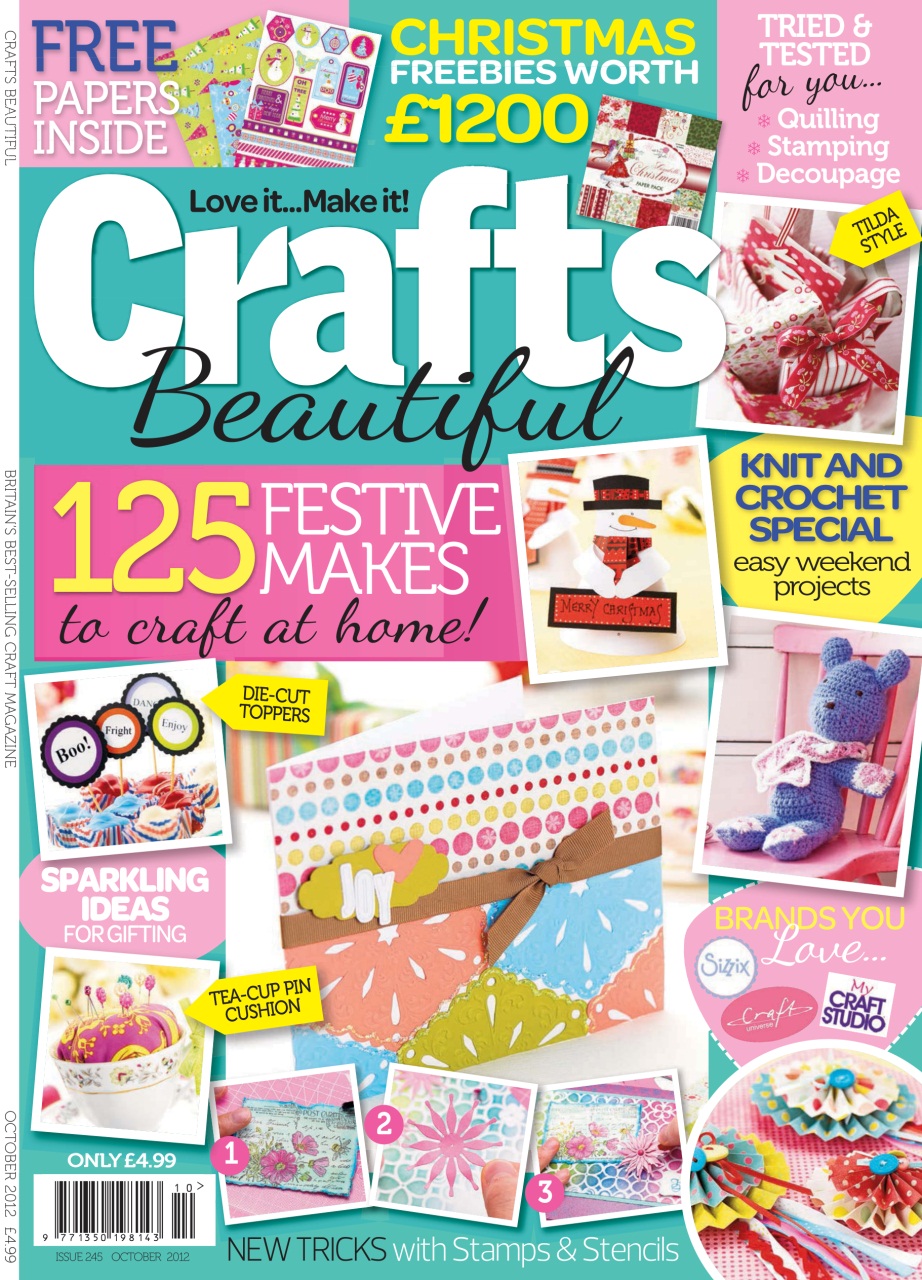Crafts Beautiful Preview Pages