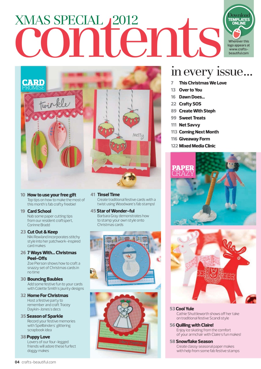 Crafts Beautiful Preview Pages