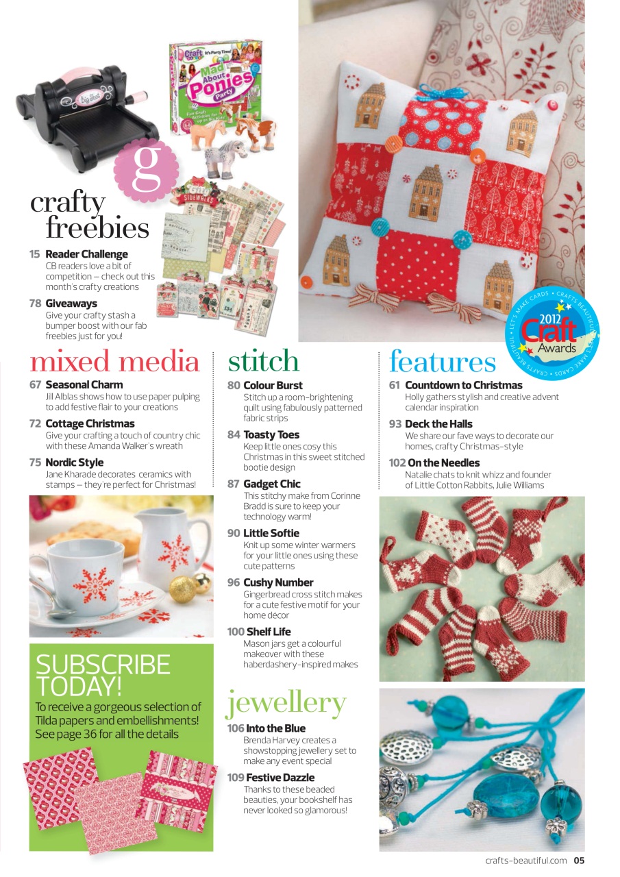 Crafts Beautiful Preview Pages