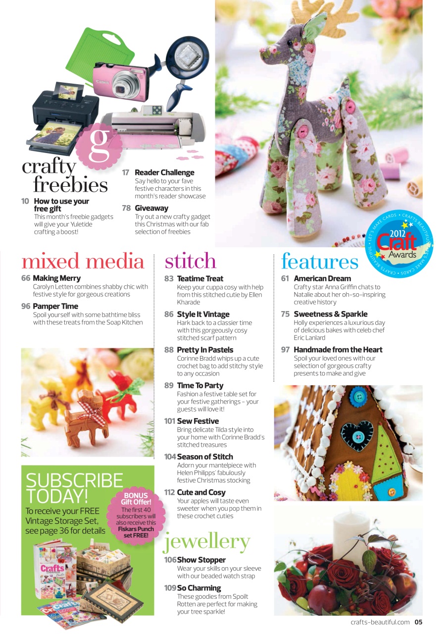 Crafts Beautiful Preview Pages