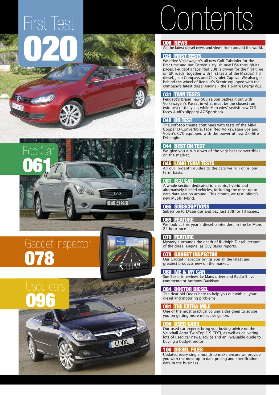 Diesel&EcoCar Magazine Preview Pages