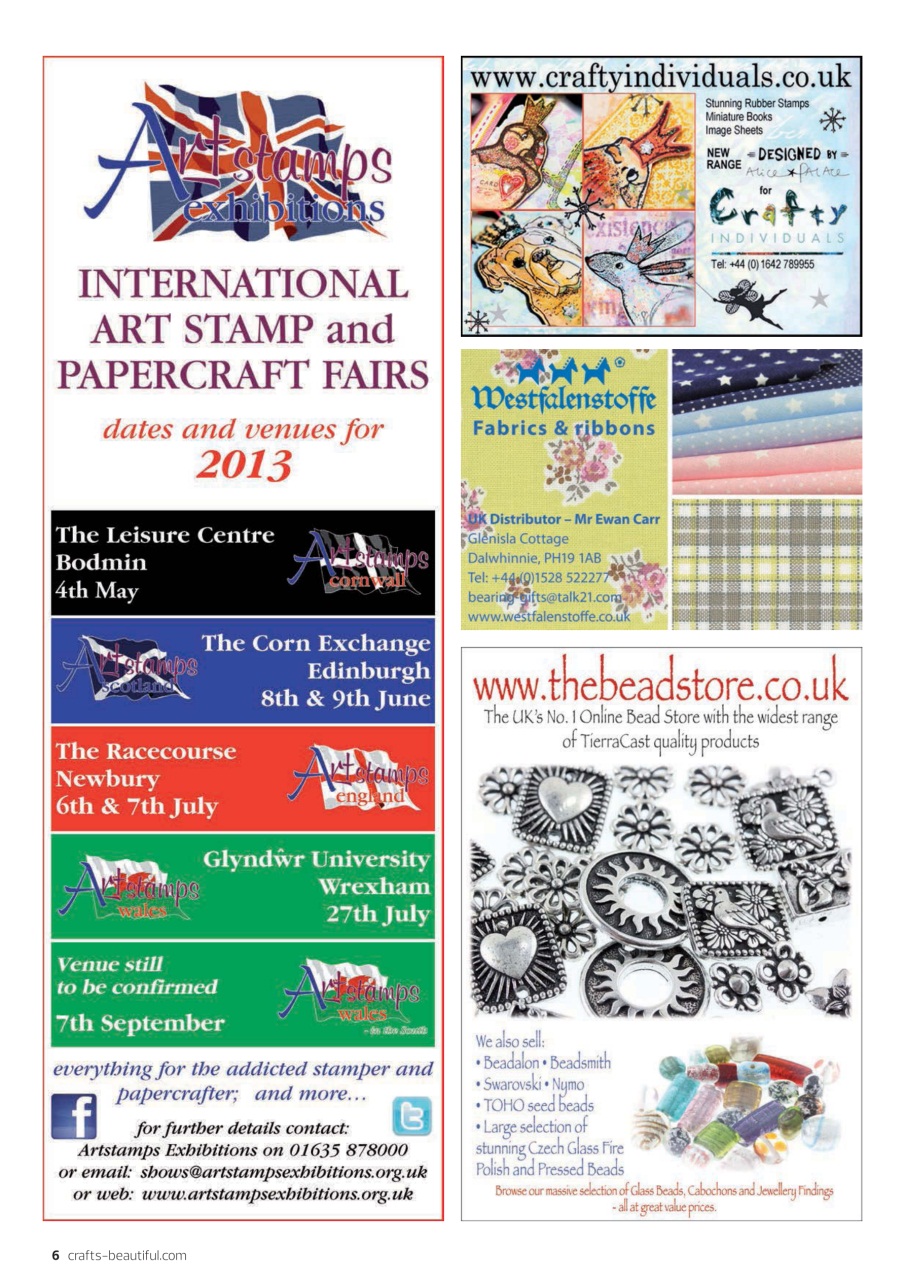 Crafts Beautiful Preview Pages