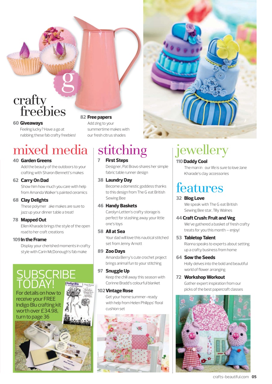 Crafts Beautiful Preview Pages
