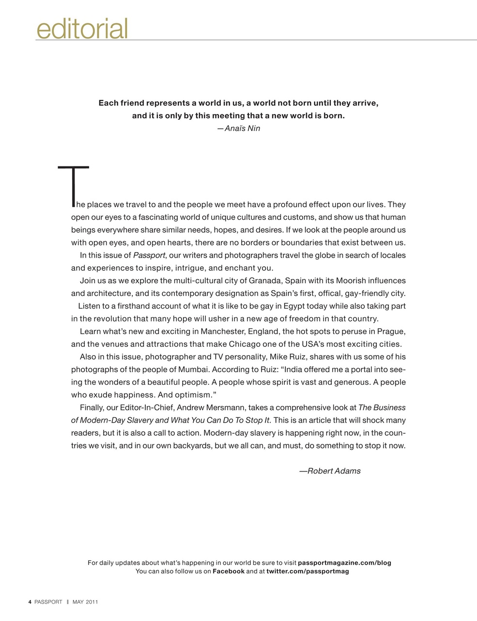 Passport Preview Pages