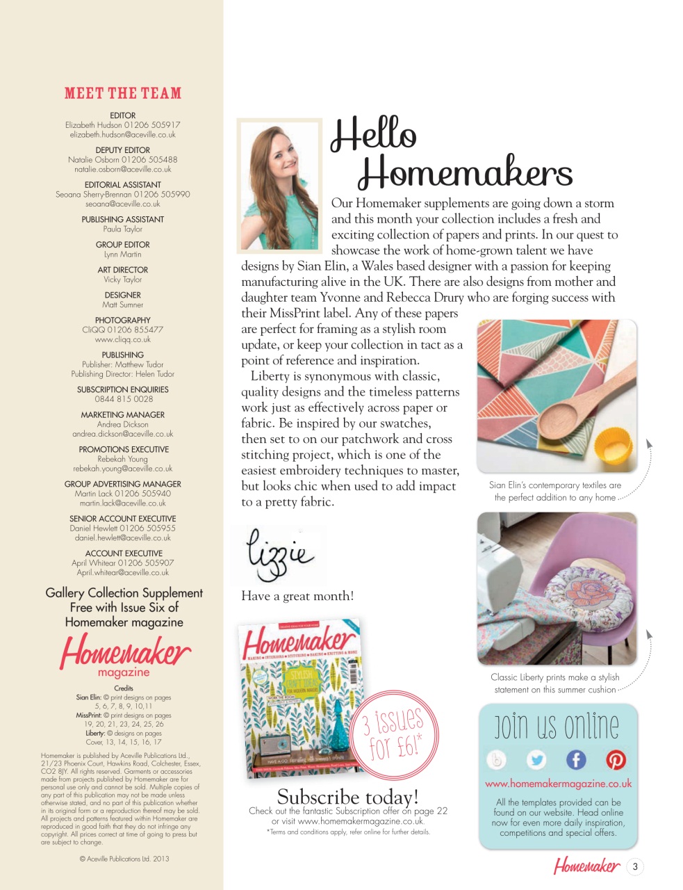Homemaker Preview Pages