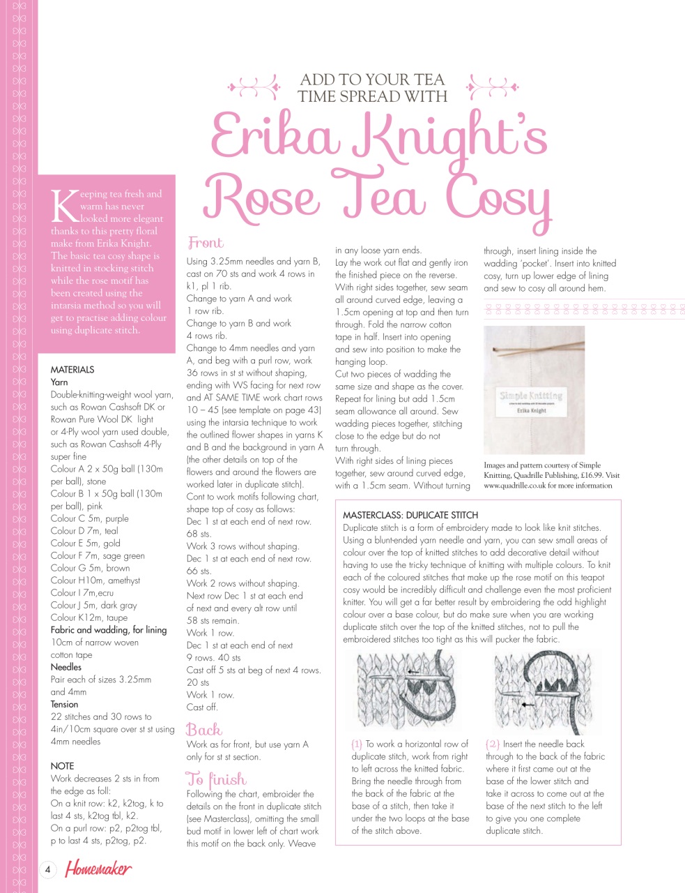 Homemaker Preview Pages