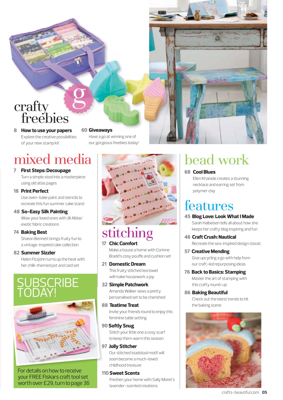 Crafts Beautiful Preview Pages