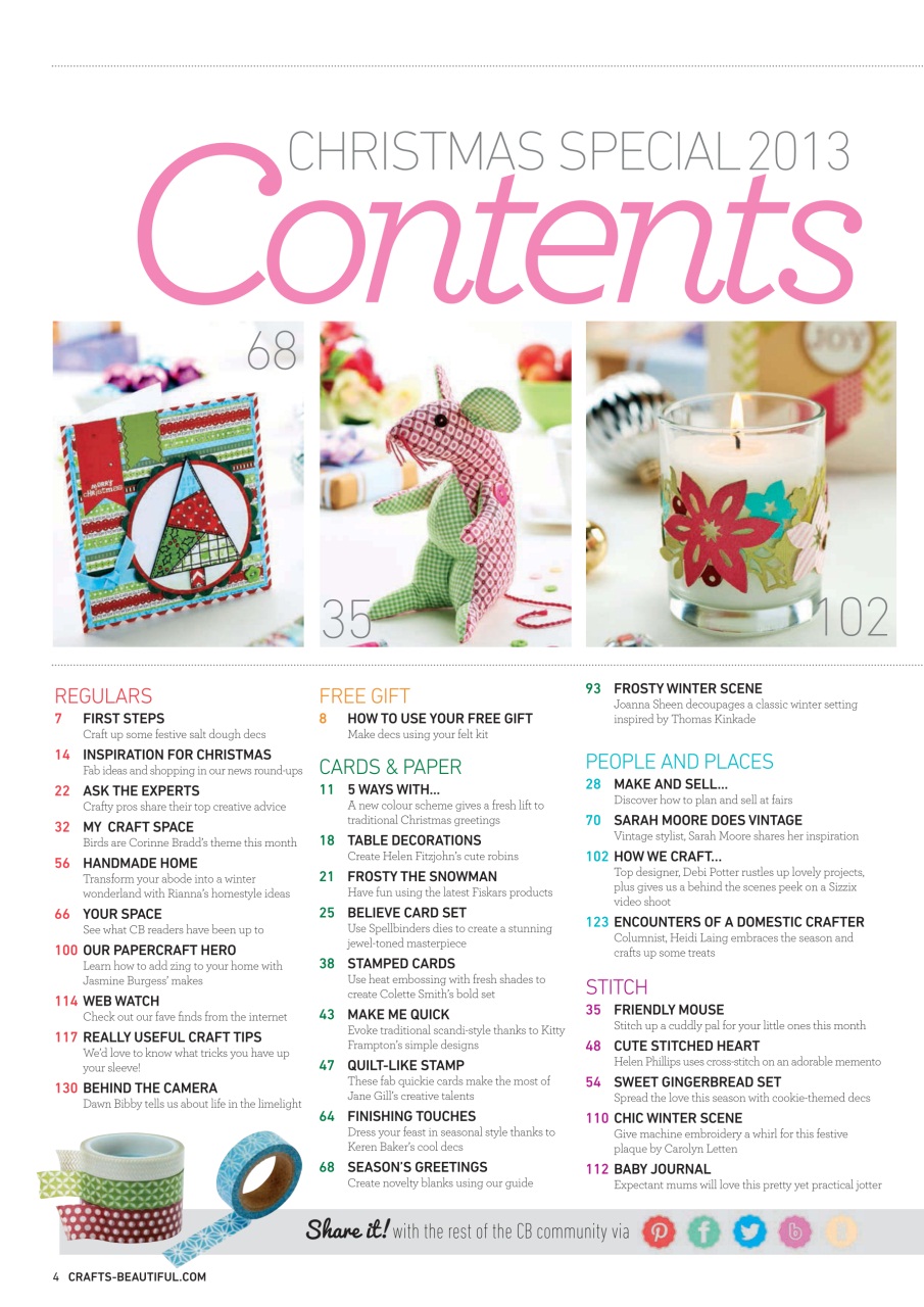 Crafts Beautiful Preview Pages