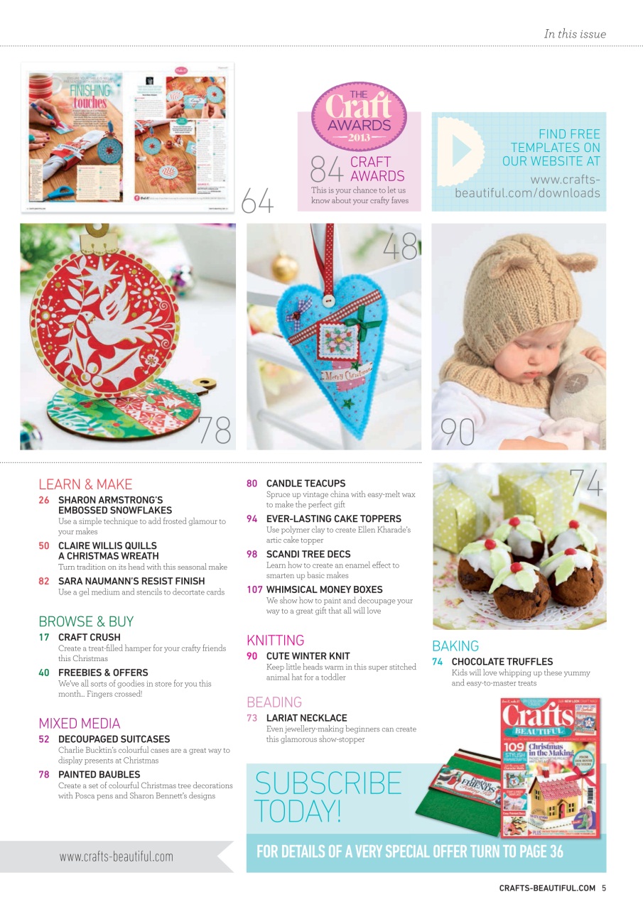 Crafts Beautiful Preview Pages