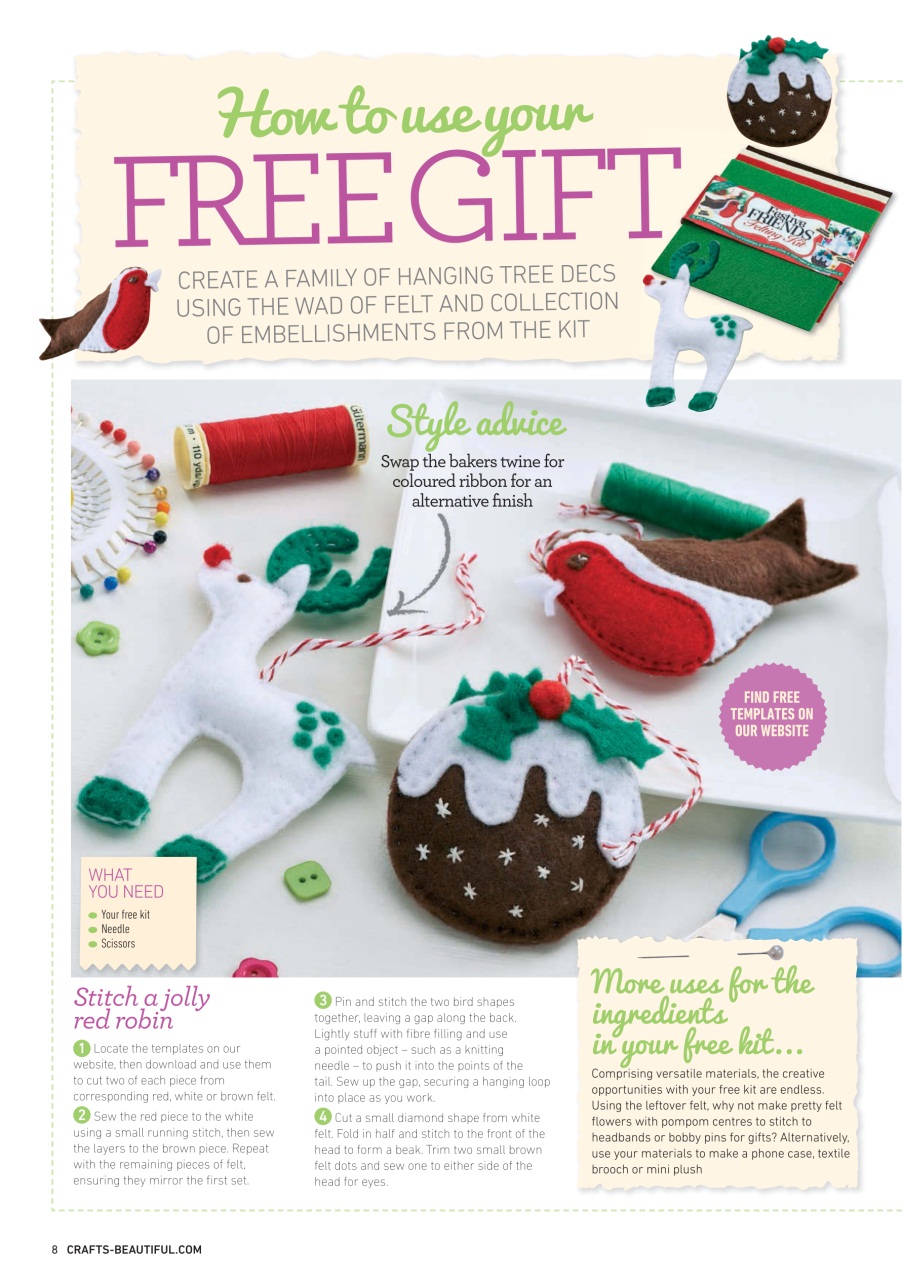 Crafts Beautiful Preview Pages