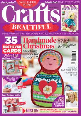 Crafts Beautiful issue November 2013