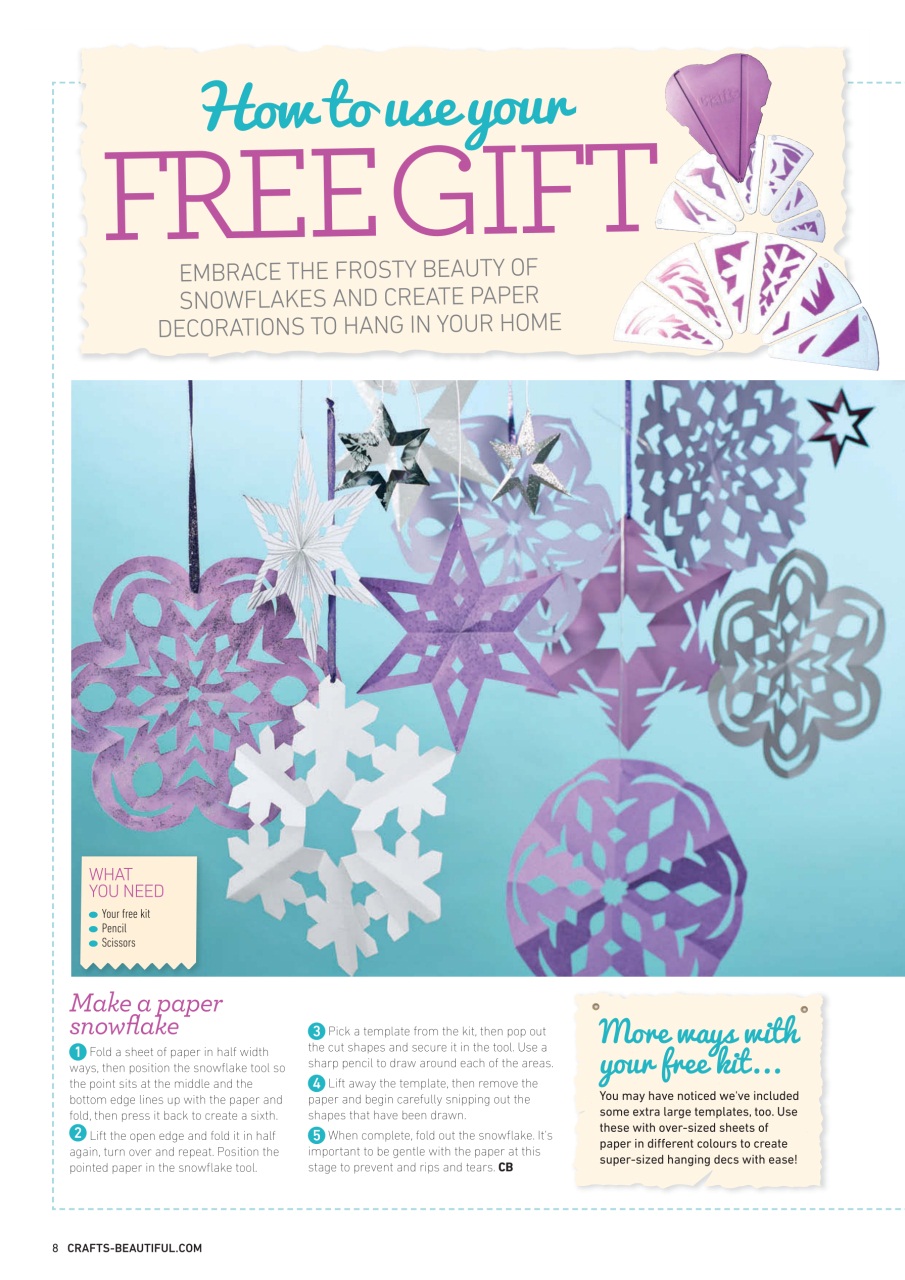 Crafts Beautiful Preview Pages