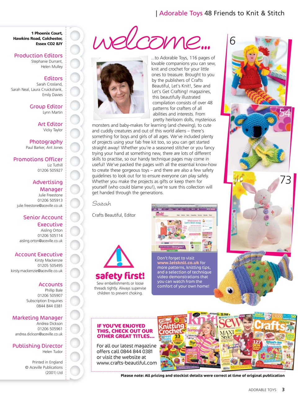 Crafts Beautiful Preview Pages