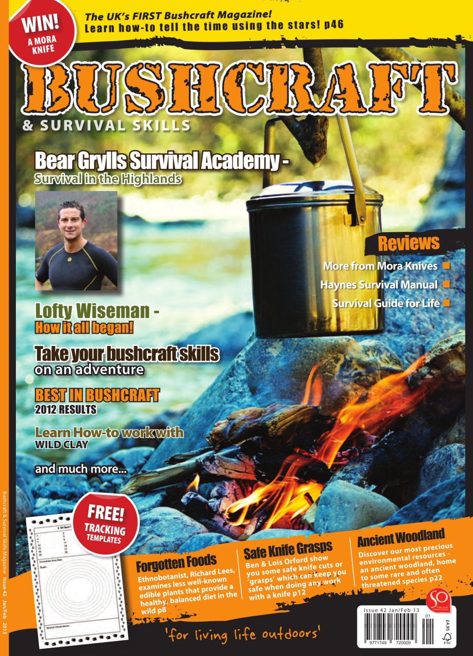 Bushcraft & Survival Skills Magazine Preview Pages
