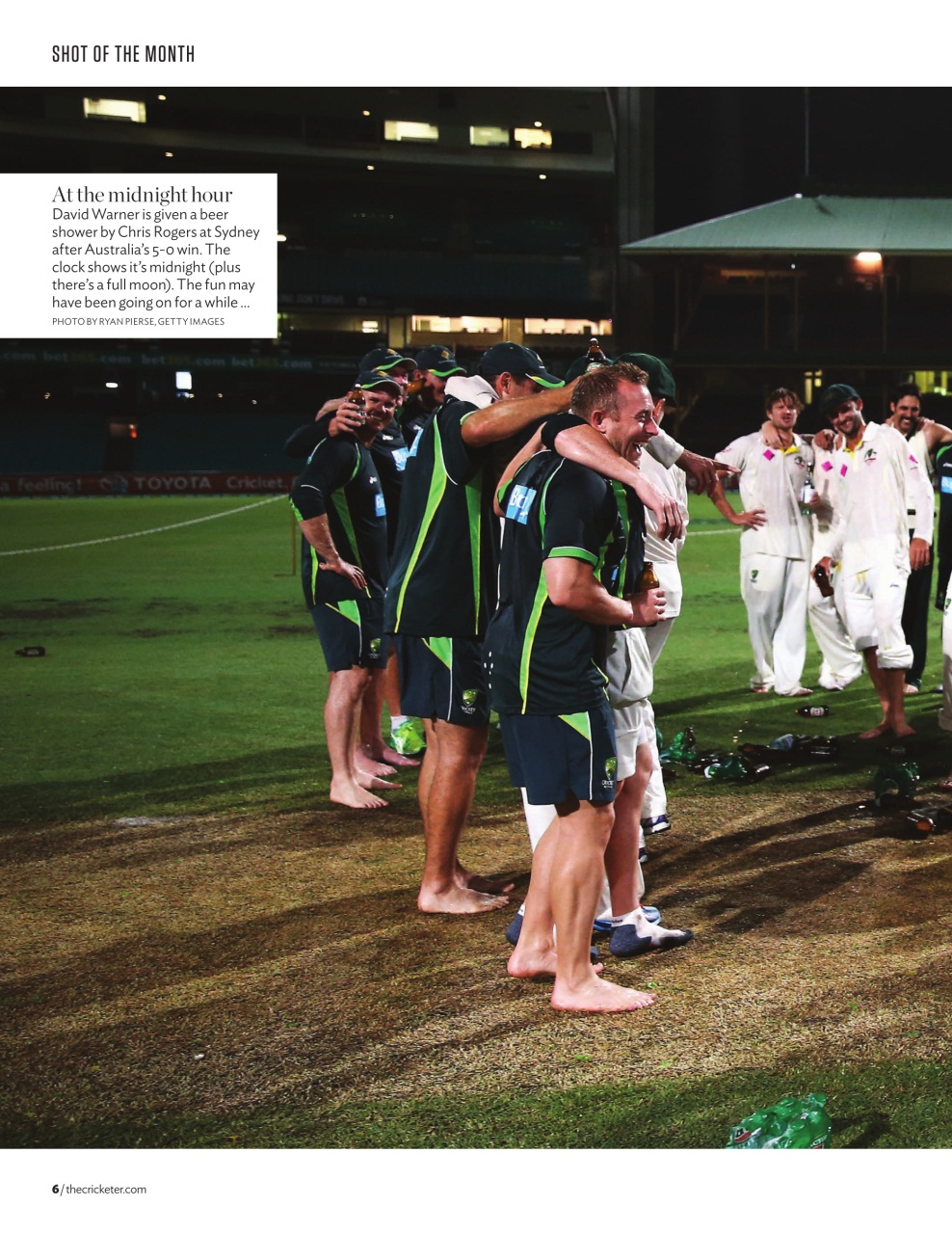 The Cricketer Magazine Preview Pages