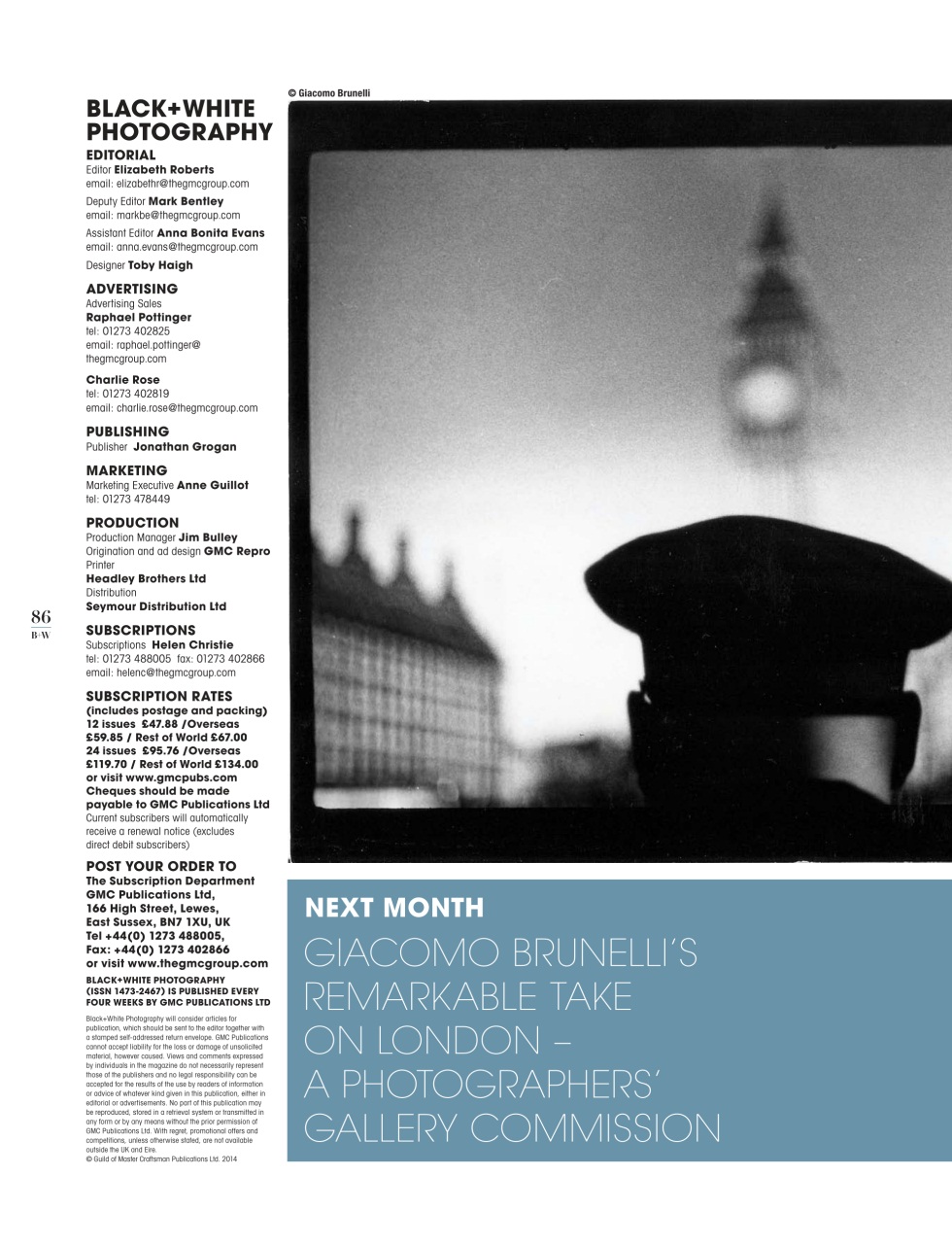 Black+White Photography Preview Pages