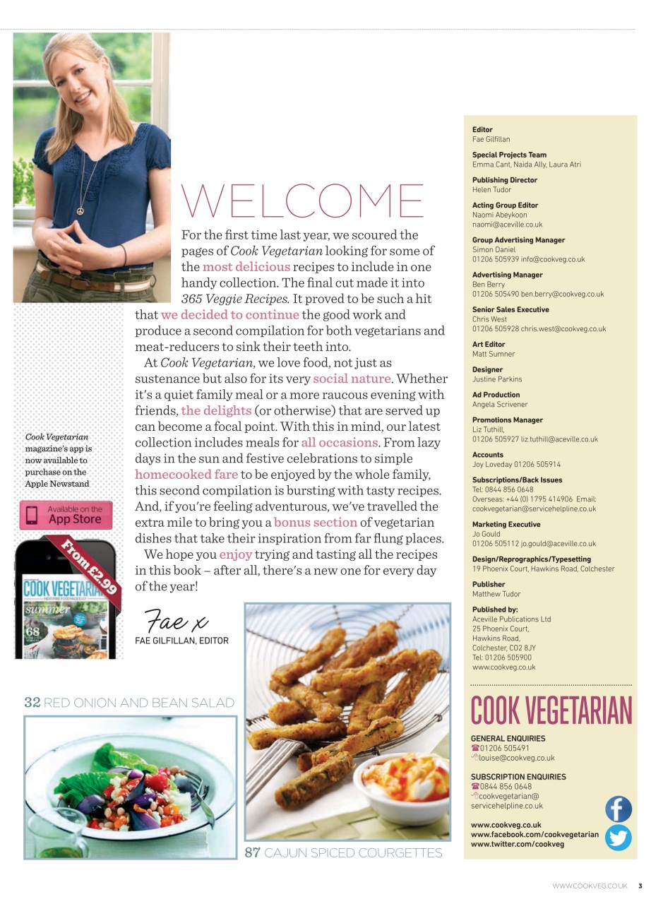 Veggie Magazine Preview Pages