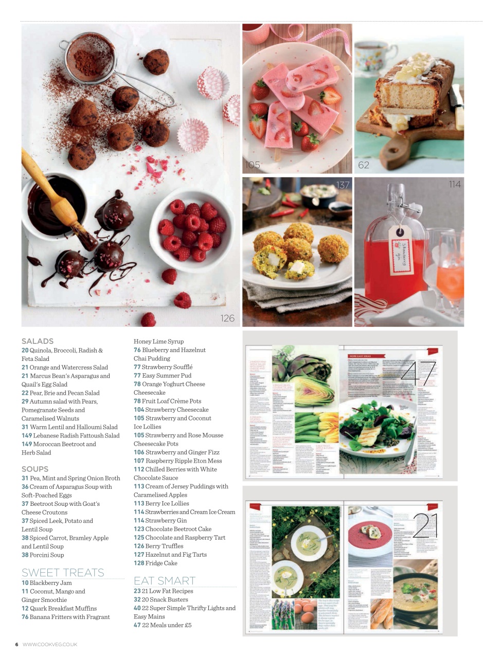 Veggie Magazine Preview Pages