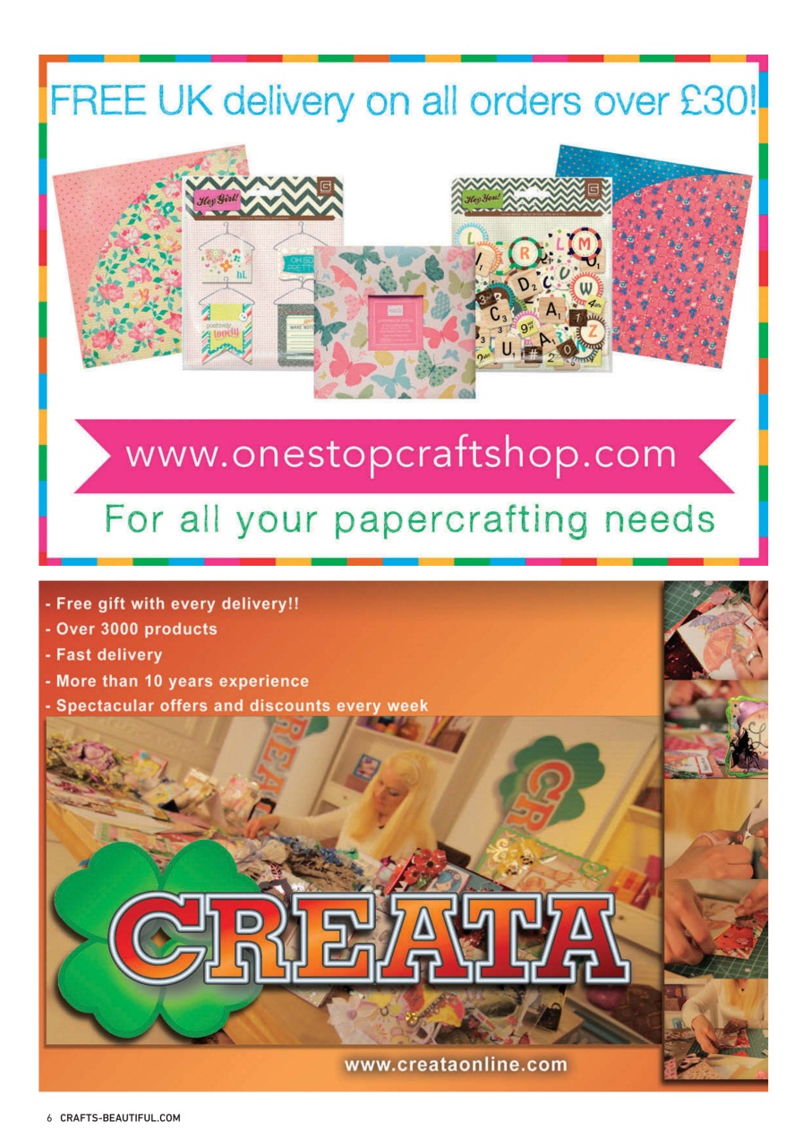 Crafts Beautiful Preview Pages
