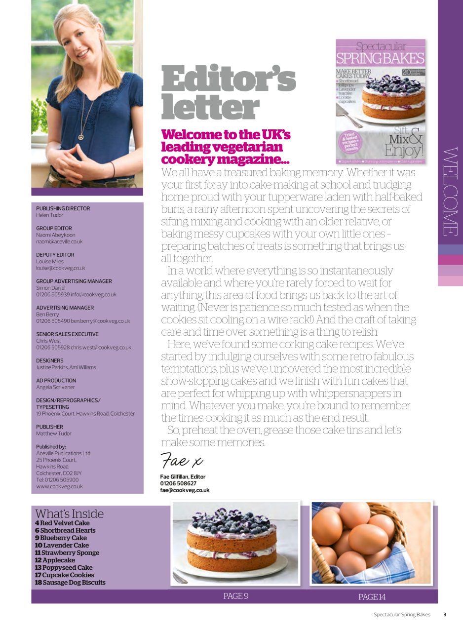 Veggie Magazine Preview Pages