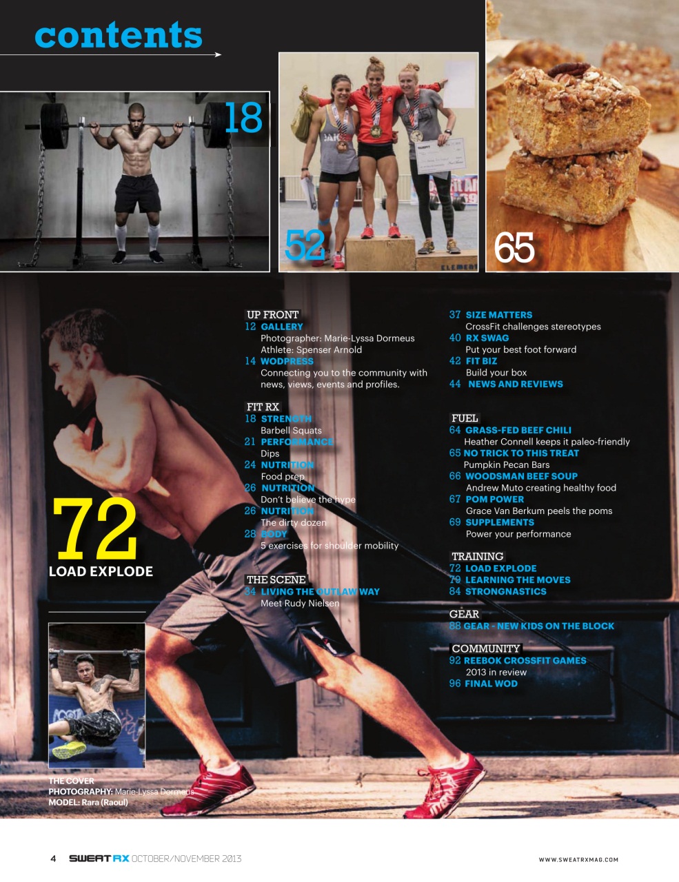 Sweat RX Preview Pages